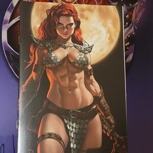 Comic Book with Warrior Cover Art
